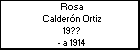 Rosa Calderón Ortiz
