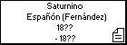 Saturnino Españón (Fernández)