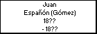 Juan Españón (Gómez)