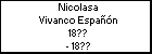 Nicolasa Vivanco Españón