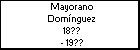 Mayorano Domínguez