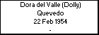 Dora del Valle (Dolly) Quevedo