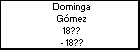 Dominga Gómez