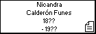 Nicandra Calderón Funes