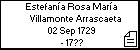 Estefanía Rosa María Villamonte Arrascaeta