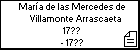 María de las Mercedes de Villamonte Arrascaeta