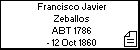 Francisco Javier Zeballos