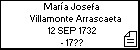 María Josefa Villamonte Arrascaeta