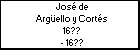 José de Argüello y Cortés