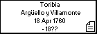 Toribia Argüello y Villamonte