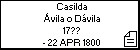 Casilda Ávila o Dávila