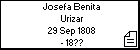 Josefa Benita Urizar
