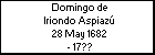Domingo de Iriondo Aspiazú