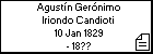 Agustín Gerónimo Iriondo Candioti