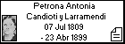 Petrona Antonia Candioti y Larramendi