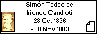 Simón Tadeo de Iriondo Candioti