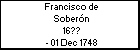 Francisco de Soberón
