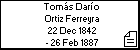 Tomás Darío Ortiz Ferreyra