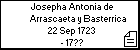 Josepha Antonia de Arrascaeta y Basterrica