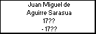 Juan Miguel de Aguirre Sarasua