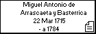 Miguel Antonio de Arrascaeta y Basterrica