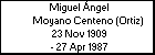 Miguel Ángel Moyano Centeno (Ortiz)