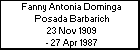 Fanny Antonia Dominga Posada Barbarich