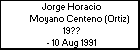 Jorge Horacio Moyano Centeno (Ortiz)