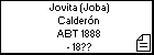 Jovita (Joba) Calderón
