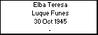 Elba Teresa Luque Funes