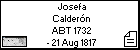 Josefa Calderón