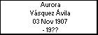 Aurora Vásquez Ávila