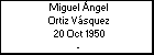 Miguel Ángel Ortiz Vásquez