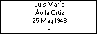 Luis María Ávila Ortiz