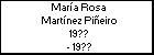 María Rosa Martínez Piñeiro