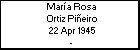 María Rosa Ortiz Piñeiro