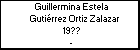 Guillermina Estela Gutiérrez Ortiz Zalazar