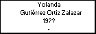 Yolanda Gutiérrez Ortiz Zalazar