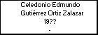 Celedonio Edmundo Gutiérrez Ortiz Zalazar
