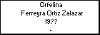Orfelina Ferreyra Ortiz Zalazar