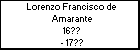 Lorenzo Francisco de Amarante
