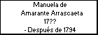 Manuela de Amarante Arrascaeta