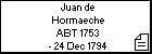 Juan de Hormaeche