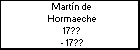 Martín de Hormaeche