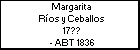 Margarita Ríos y Ceballos