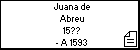 Juana de Abreu