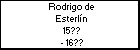 Rodrigo de Esterlín