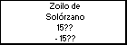 Zoilo de Solórzano