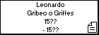 Leonardo Gribeo o Griffes
