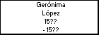 Gerónima López